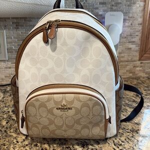 Coach backpack purse.
